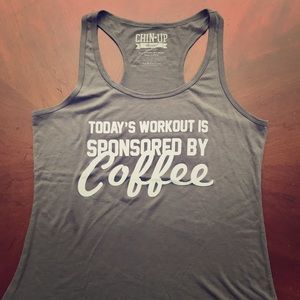 Gray Racer Back Tank